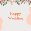 Wildflowers - Wedding Greeting Card